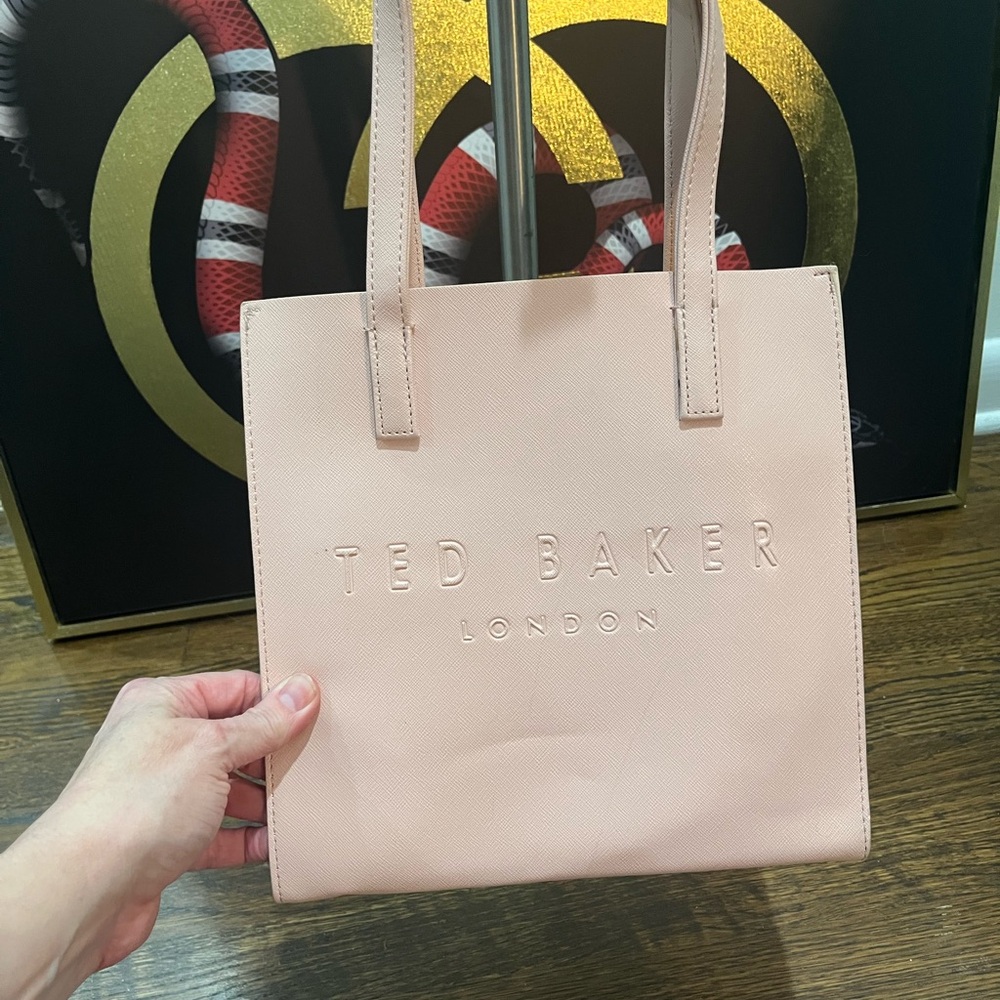 Ted Baker Light Pink Tote Bag - Picture 4 of 5